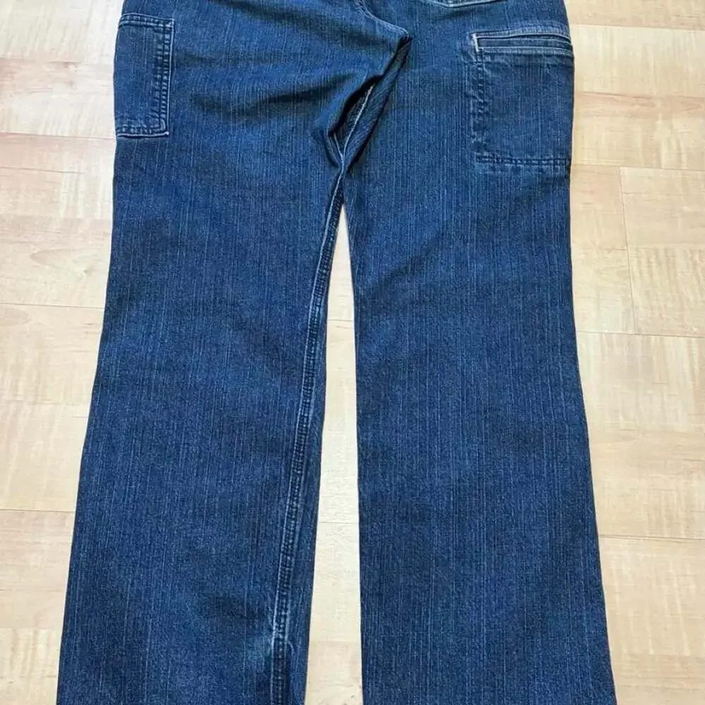 Carhartt FR Relaxed Fit Carpenter Jeans 36x32 Dark Wash Thrashed